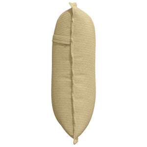 Cuscino per Schiena Grigio Verde 50 x 45 cm Tessuto in Cords 42014654