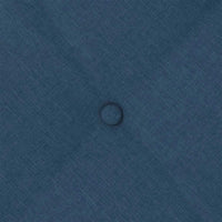 Cuscino per Schiena Blu 60 x 19 x 50 cm Tessuto 42014666