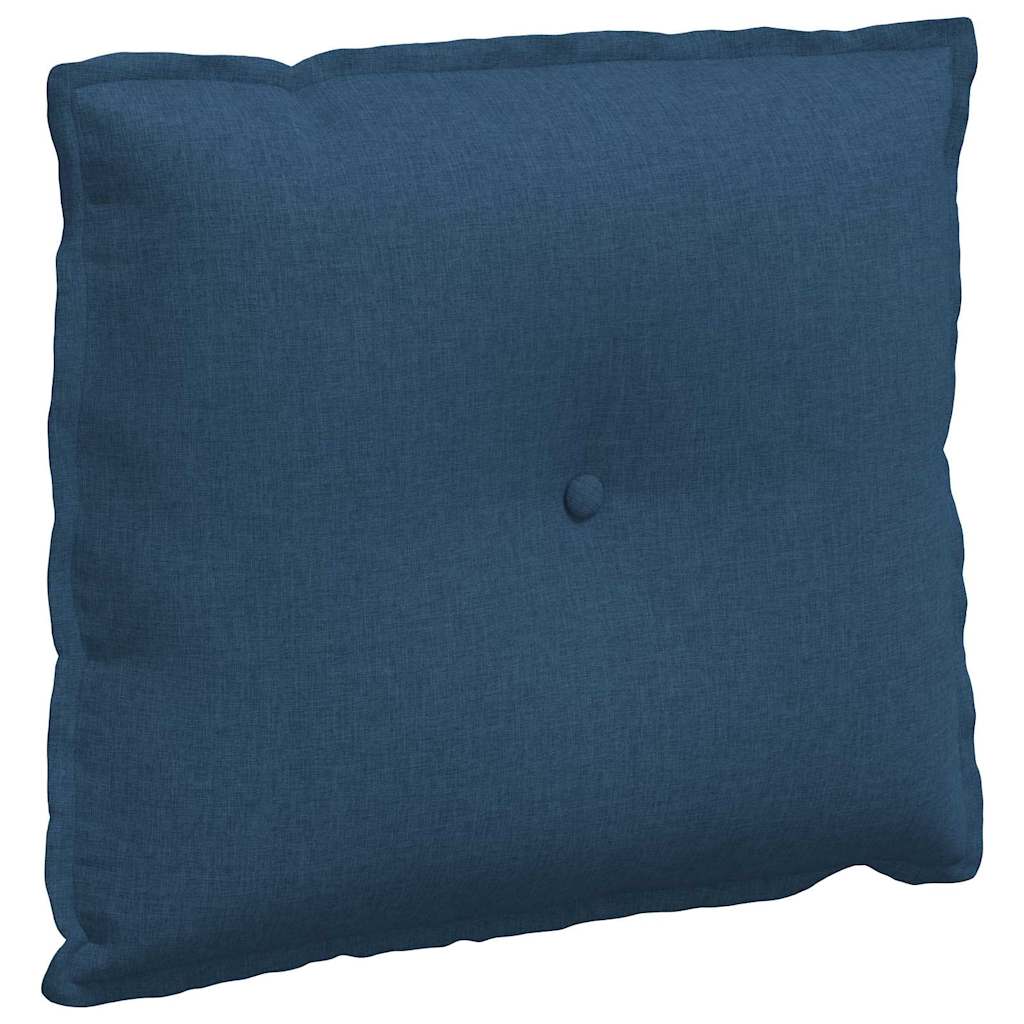 Cuscino per Schiena Blu 60 x 19 x 50 cm Tessuto 42014666