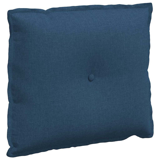 Cuscino per Schiena Blu 60 x 19 x 50 cm Tessuto 42014666