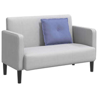 Cuscino per Schiena Blu jeans 60 x 19 x 50 cm Tessuto 42014672