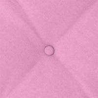 Cuscino per Schiena Rosa 60 x 19 x 50 cm Tessuto 42014673