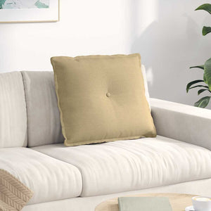 Cuscino per Schiena Grigio Verde 60 x 50 cm Tessuto in Cords 42014697