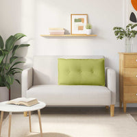 Cuscino per Schiena Verde chiaro 80 x 19 x 50 cm Tessuto 42014711