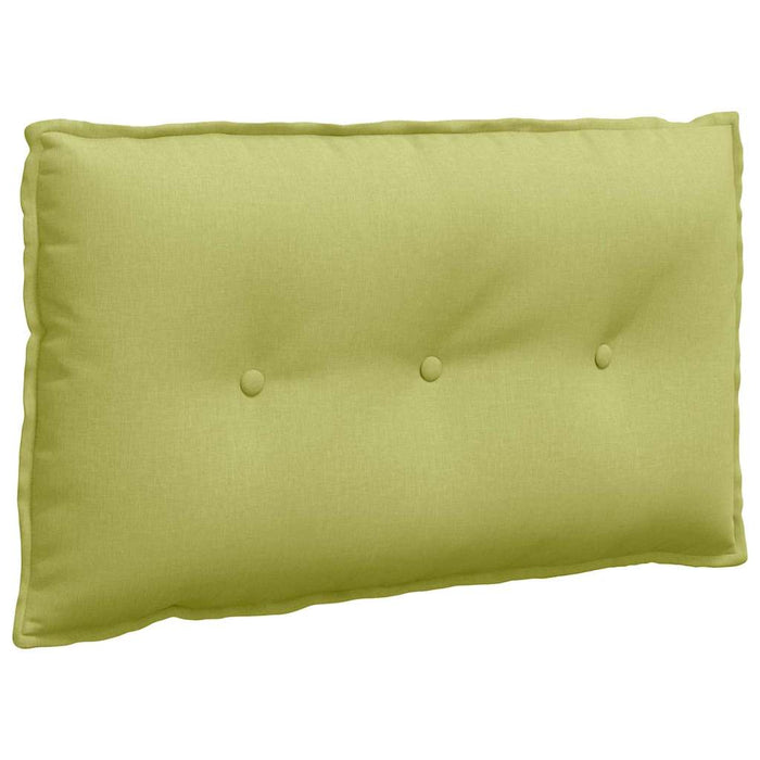 Cuscino per Schiena Verde chiaro 80 x 19 x 50 cm Tessuto 42014711