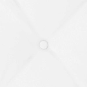 Cuscino per Schiena Bianco 80 x 19 x 50 cm Tessuto 42014712