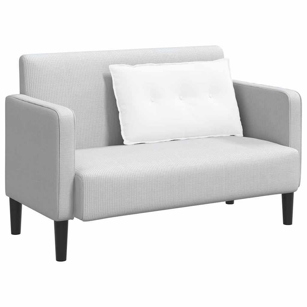 Cuscino per Schiena Bianco 80 x 19 x 50 cm Tessuto 42014712