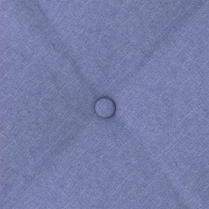 Cuscino per Schiena Blu jeans 80 x 19 x 50 cm Tessuto 42014715