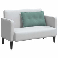 Cuscino per Schiena Verde Mare 80 x 50 cm Tessuto in Cords 42014728