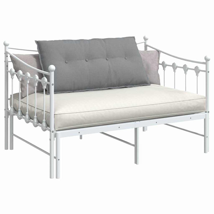 Cuscino per Schiena Grigio chiaro 100 x 19 x 50 cm Tessuto 42014744