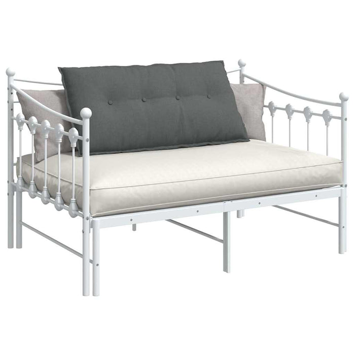 Cuscino per Schiena Grigio scuro 100 x 19 x 50 cm Tessuto 42014745