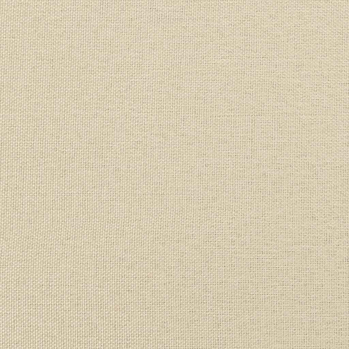 Cuscino per Schiena Crema 100 x 19 x 50 cm Tessuto 42014751