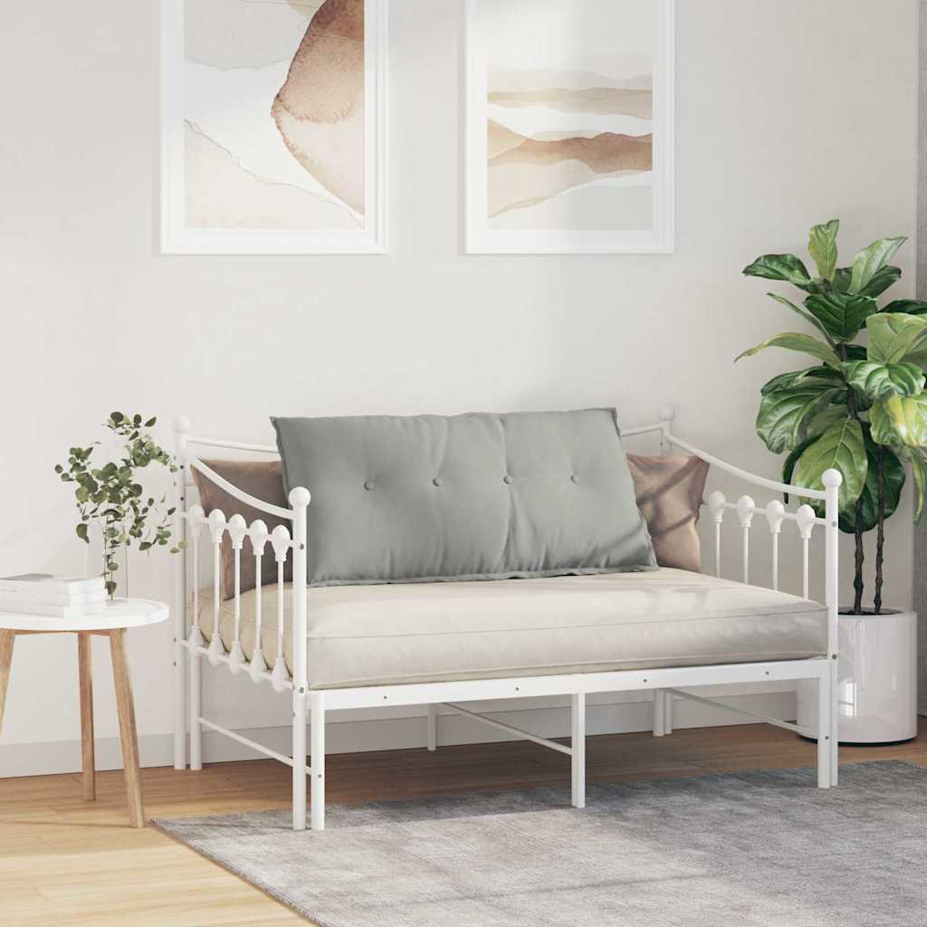 Cuscino per Schiena Grigio chiaro 100 x 50 cm 42014774