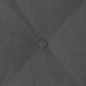 Cuscino per Schiena Grigio scuro 100 x 50 cm Tessuto in Cords 42014780