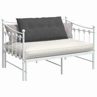 Cuscino per Schiena Grigio scuro 100 x 50 cm Tessuto in Cords 42014780