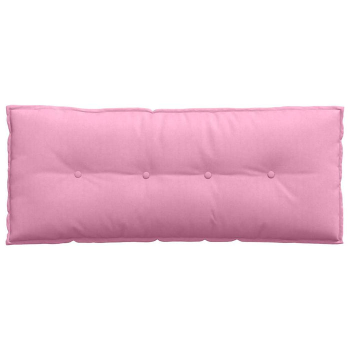 Cuscino per Schiena Rosa 120 x 19 x 50 cm Tessuto 42014802