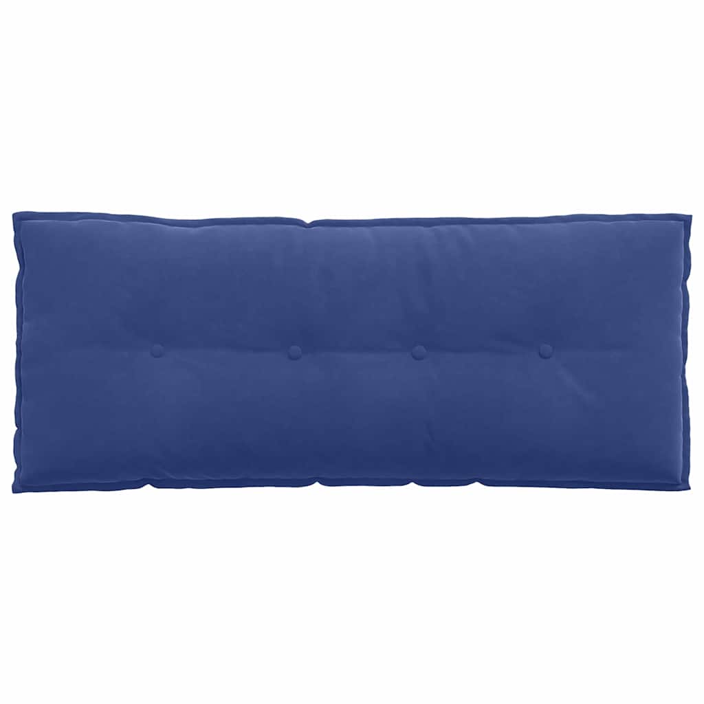 Cuscino per Schiena Blu Polizia 120 x 50 cm Tessuto in Cords 42014815