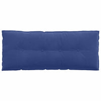 Cuscino per Schiena Blu Polizia 120 x 50 cm Tessuto in Cords 42014815