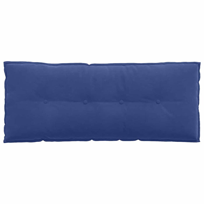 Cuscino per Schiena Blu Polizia 120 x 50 cm Tessuto in Cords 42014815