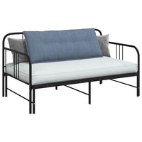 Cuscino per Schiena Blu 120 x 50 cm Tessuto in Cords 42014825