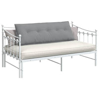 Cuscino per Schiena Grigio chiaro 140 x 19 x 50 cm Tessuto 42014830