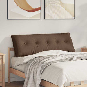 Cuscino per Schiena Marrone 140 x 19 x 50 cm Tessuto 42014834