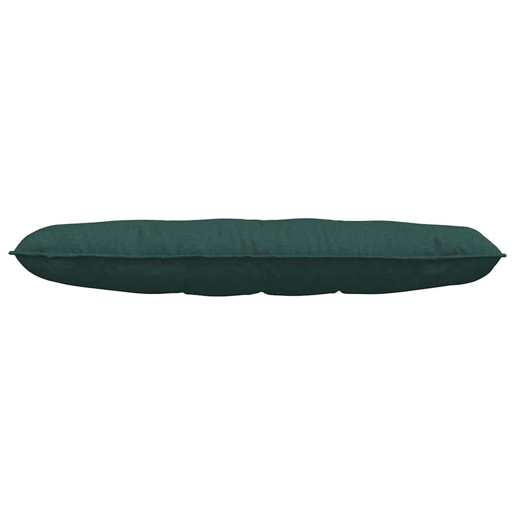Cuscino per Schiena Verde Scuro 140 x 19 x 50 cm Tessuto 42014835