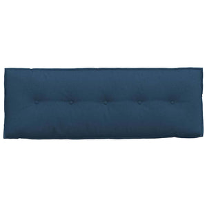 Cuscino per Schiena Blu 140 x 19 x 50 cm Tessuto 42014838