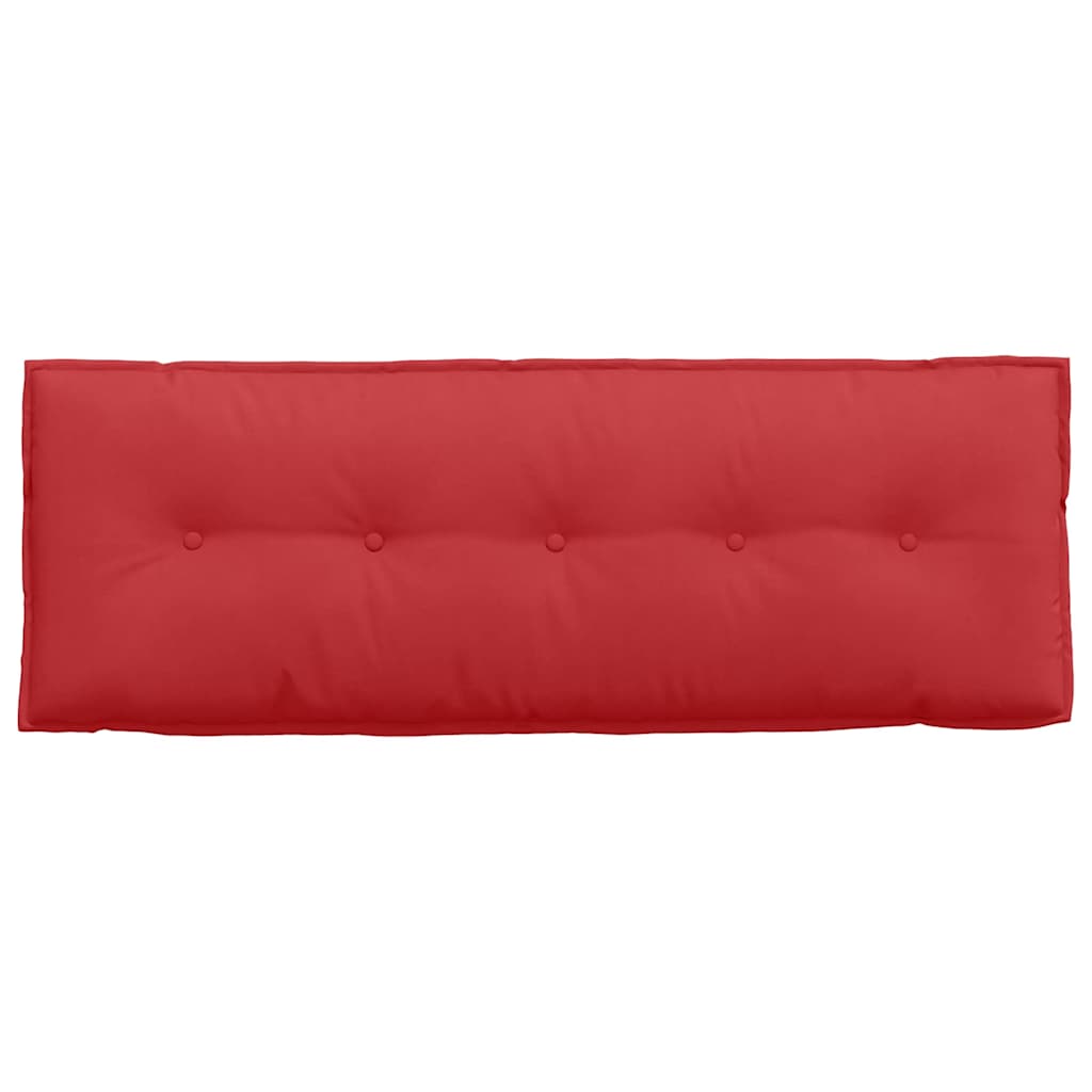 Cuscino per Schiena Rosso 140 x 19 x 50 cm Tessuto 42014842