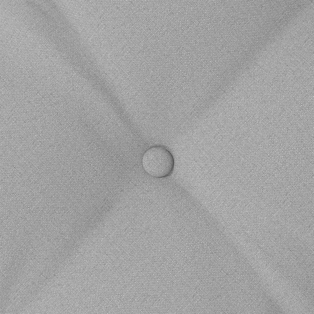 Cuscino per Schiena Grigio Nuvola 140 x 19 x 50 cm Tessuto 42014843