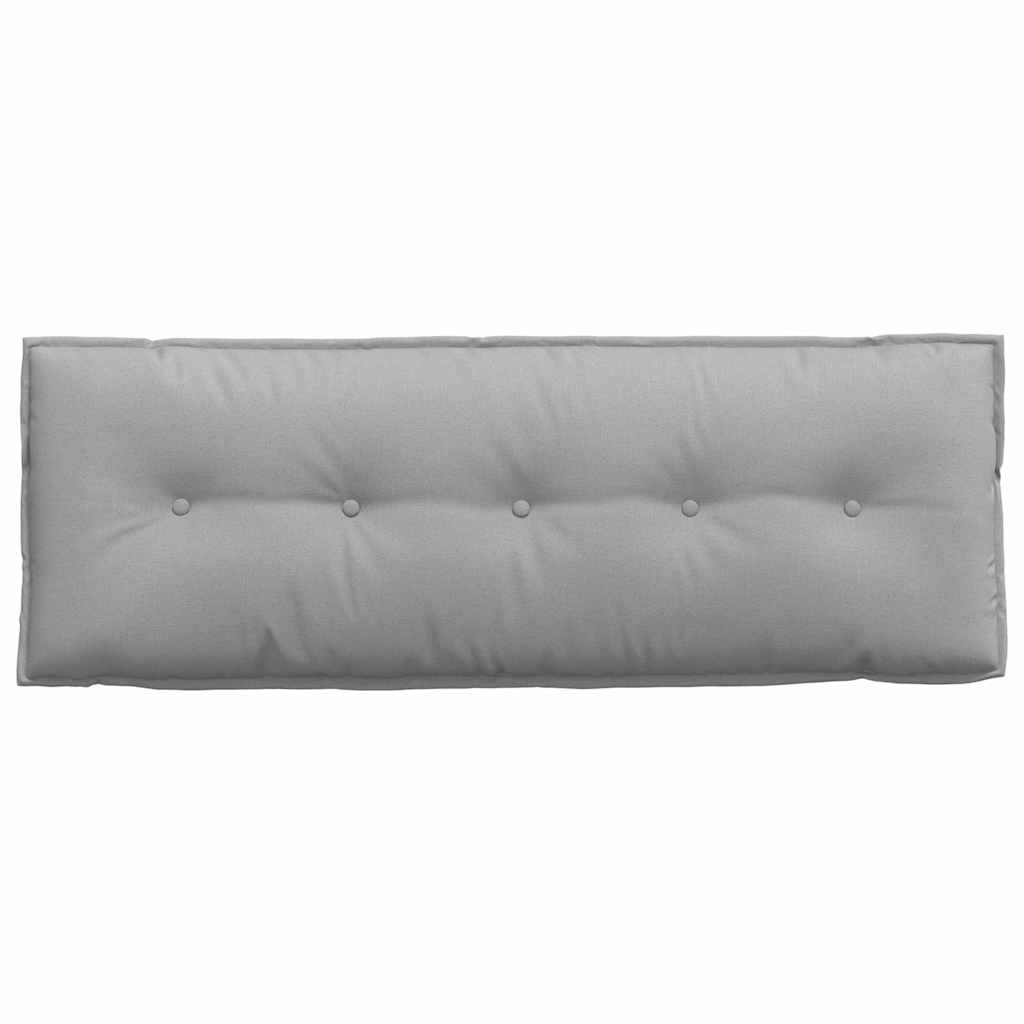 Cuscino per Schiena Grigio Nuvola 140 x 19 x 50 cm Tessuto 42014843