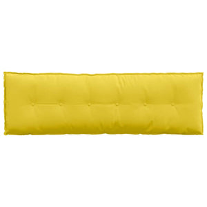 Cuscino per Schiena Giallo Chiaro 160 x 19 x 50 cm Tessuto 42014882