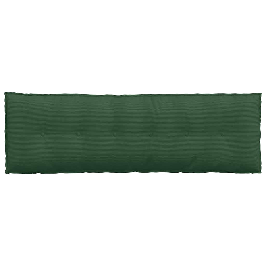 Cuscino per Schiena Verde Giungla 160 x 50 cm Tessuto in Cords 42014913