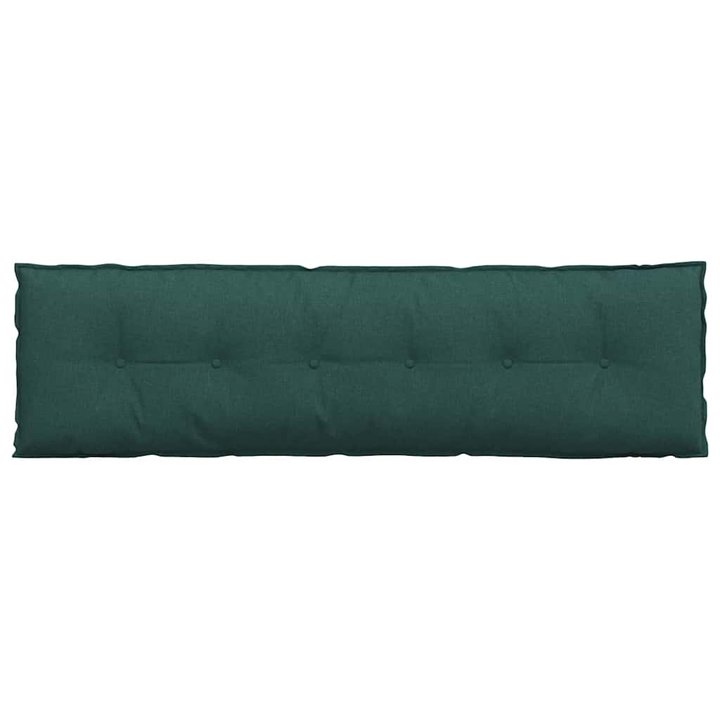 Cuscino per Schiena Verde Scuro 180 x 19 x 50 cm Tessuto 42014921