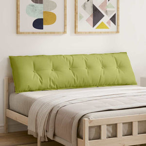 Cuscino per Schiena Verde chiaro 180 x 19 x 50 cm Tessuto 42014926