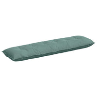 Cuscino per Schiena Verde Mare 180 x 50 cm Tessuto in Cords 42014943