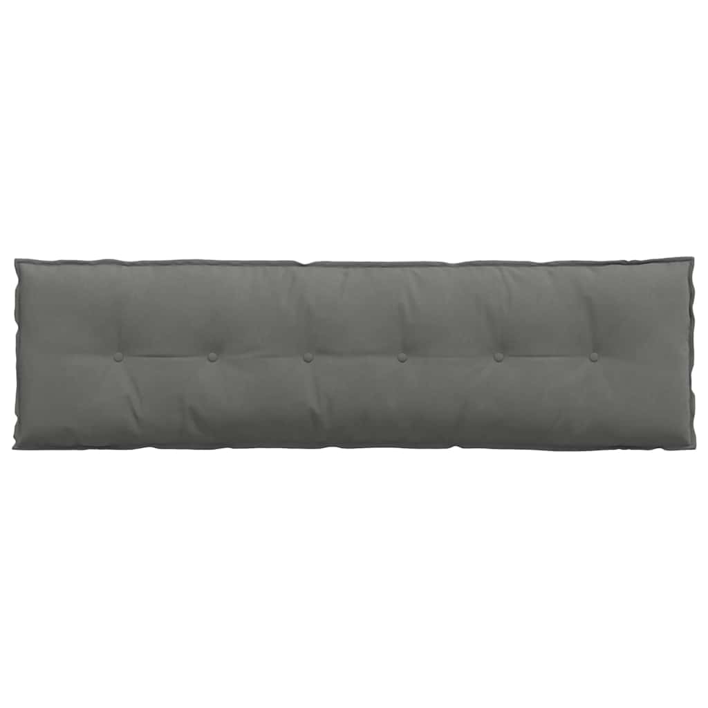 Cuscino per Schiena Grigio scuro 180 x 50 cm 42014947