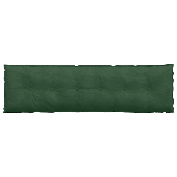 Cuscino per Schiena Verde Giungla 180 x 50 cm Tessuto in Cords 42014956
