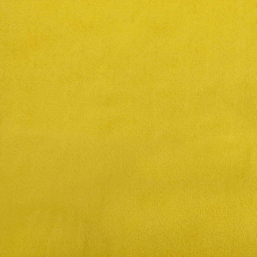 Cuscino per Schiena Giallo 200 x 50 cm Tessuto in Cords 42014983