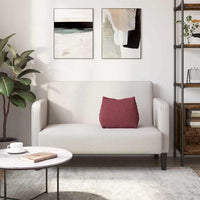 Cuscino per Schiena Rosso Vino 45 x 20 x 35 cm Tessuto 42015005