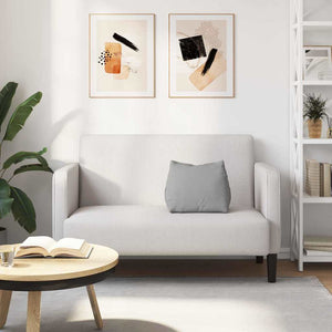 Cuscino per Schiena Grigio Nuvola 45 x 20 x 35 cm Tessuto 42015015