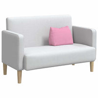 Cuscino per Schiena Rosa 45 x 20 x 35 cm Tessuto 42015017