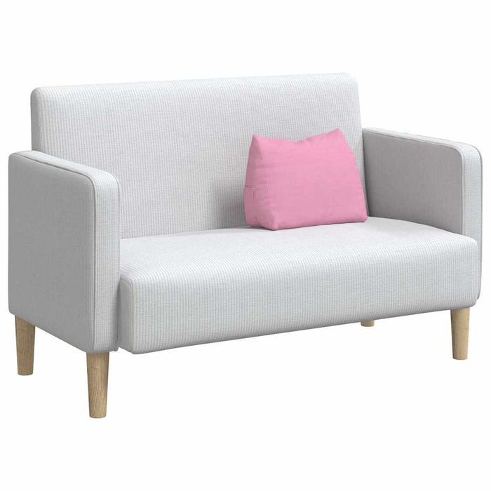 Cuscino per Schiena Rosa 45 x 20 x 35 cm Tessuto 42015017