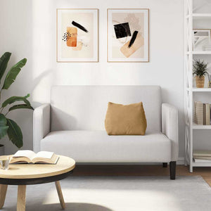 Cuscino per Schiena Marrone 45 x 20 x 35 cm Tessuto in Cords 42015027