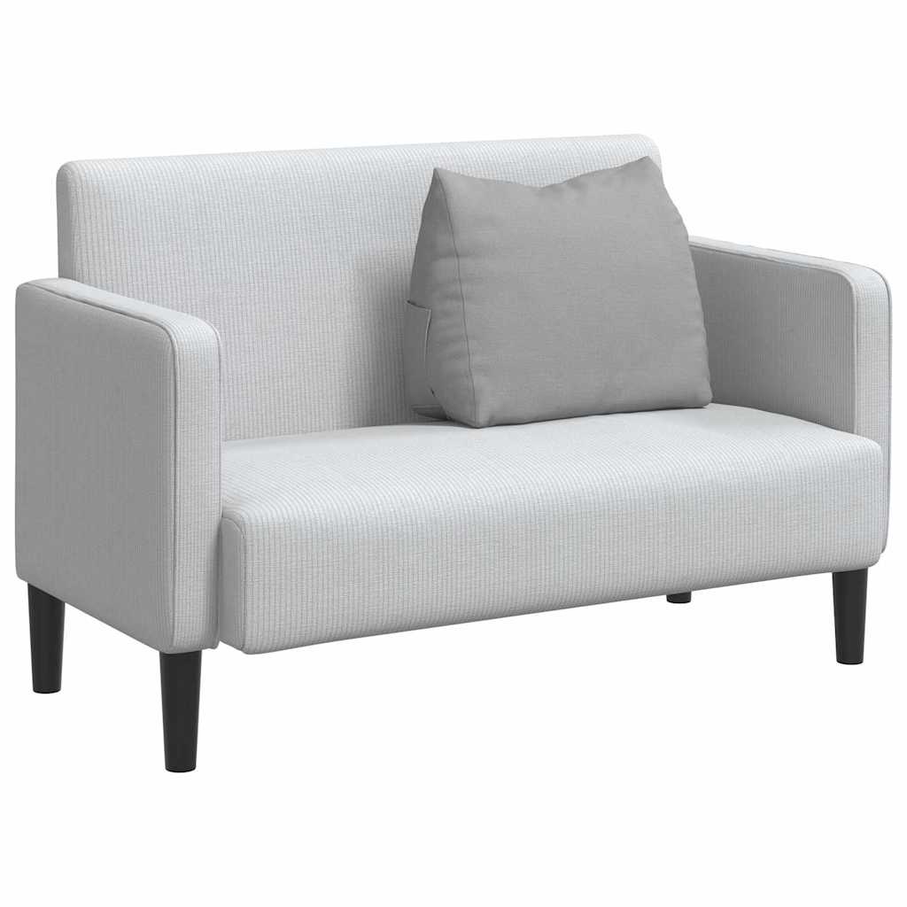 Cuscino per Schiena Grigio Nuvola 60 x 20 x 50 cm Tessuto 42015044