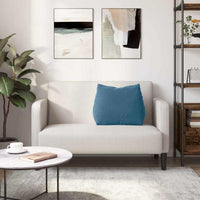 Cuscino per Schiena Blu 60 x 20 x 50 cm Tessuto in Cords 42015047