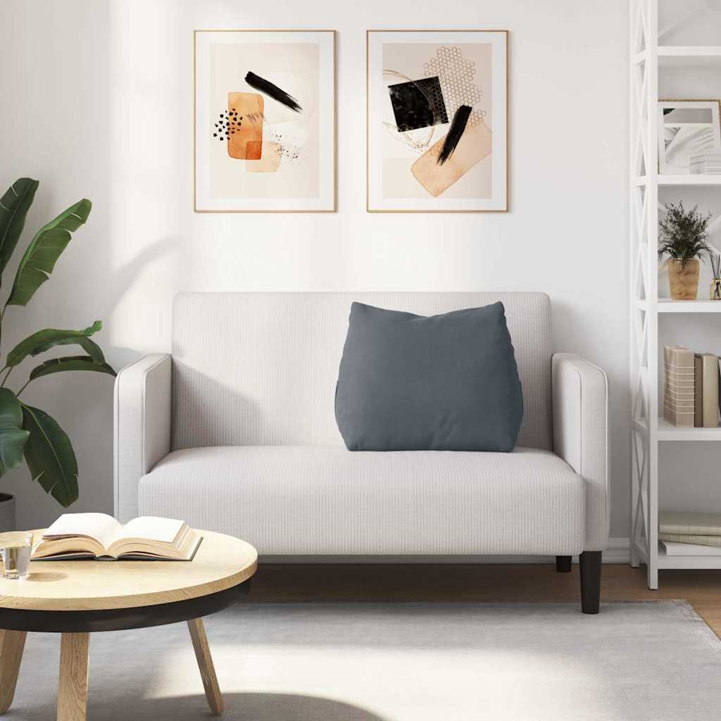 Cuscino per Schiena Grigio scuro 60 x 20 x 50 cm 42015049