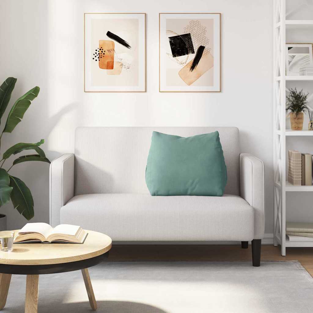 Cuscino per Schiena Verde Mare 60 x 20 x 50 cm Tessuto in Cords 42015058