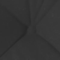 Cuscini per Seduta 4 pcs Nero 40 x 40 cm Tessuto in Microfibra 42015092