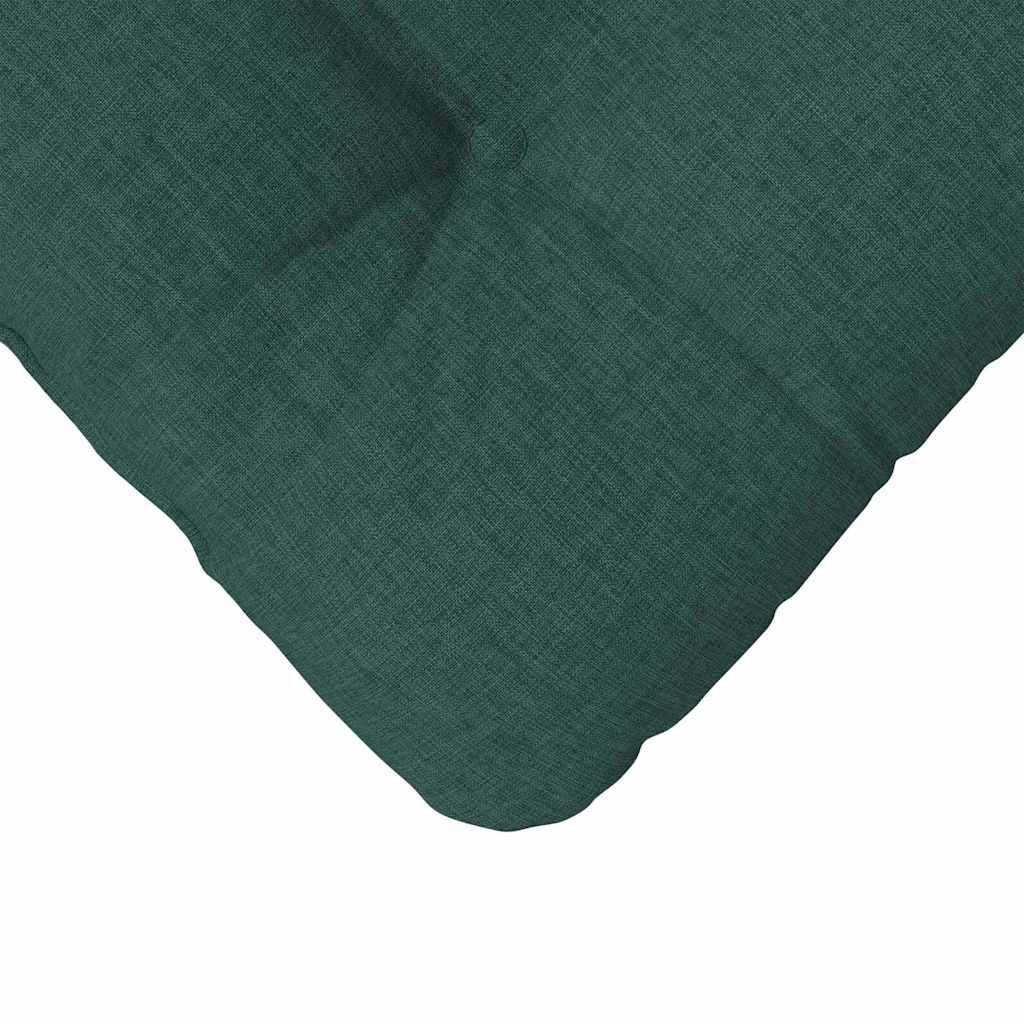 Cuscini per Seduta 4 pcs Verde Scuro 45 x 45 x 12 cm Tessuto 42015108